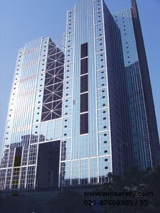 广州市明玖电子设备有限公司新办公室——天誉商务大厦外观